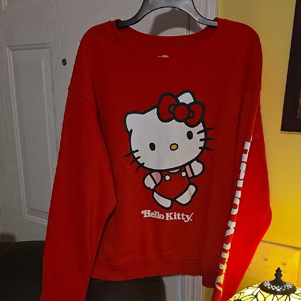Hello Kitty Red Kids Sweatshirt